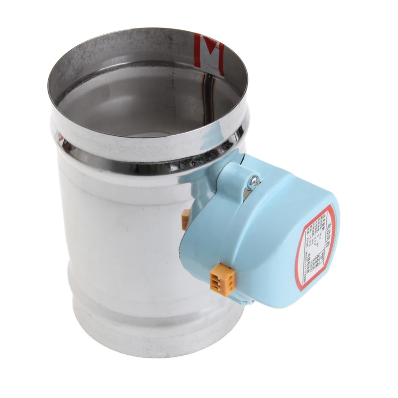 Превосходный Электрический электромагнитный клапан с заслонкой из нержавеющей стали, 4 дюйма, 220 В переменного тока