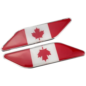 

Canada flag Car Anti-Collision Strips Sticker For Honda Civic CRV Toyota Corolla RAV4 Hyundai Elantra Ford Escape Nissan Rogue