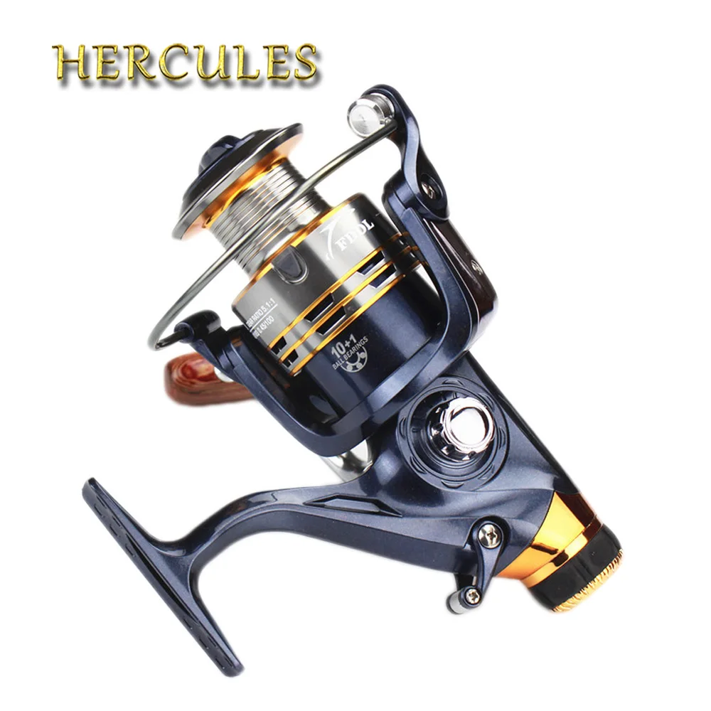 

Hercules Spinning Fishing Reel 5000 6000 Series 11 BBs Pesca Carretilha Sea Carp Spool Spinning Wheel Peche Fly Fishing Reels