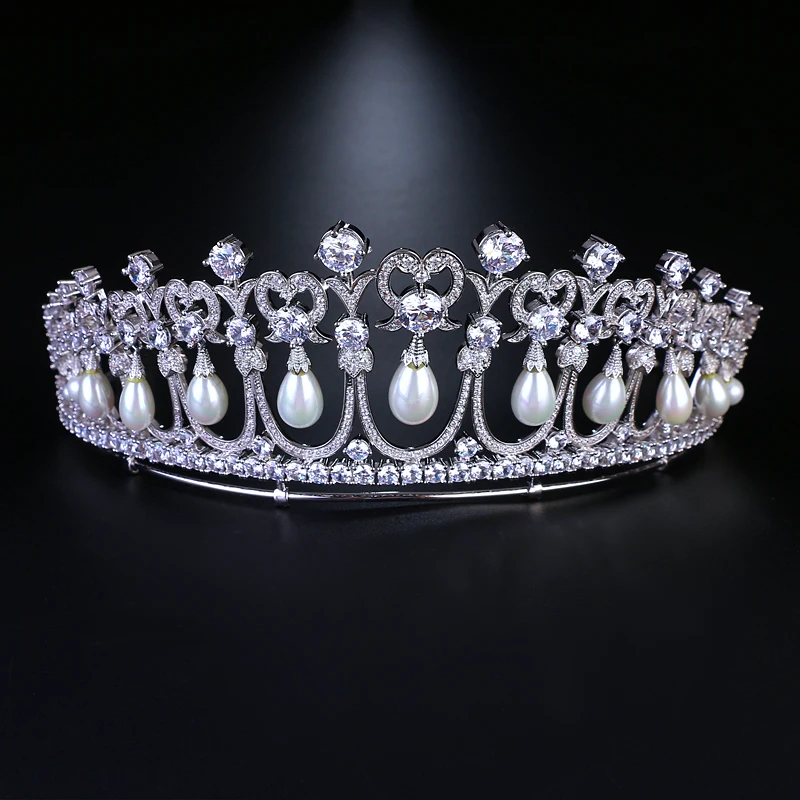 Novo tiaras e coroa para casamento, acessório