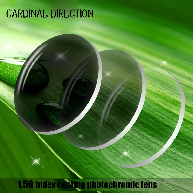 1.56 Index Single Vision Aspheric Photochromic Lens CR 39 Prescription