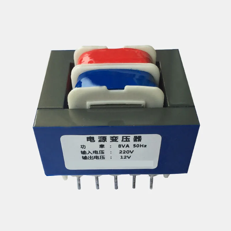 

EI48*20 8W 9Pin AC Needle Type Power Transformer 220V to 6V 9V 12V 15V 18V 24V EI48