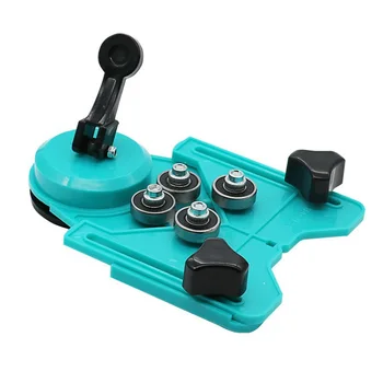 

New 4-83mm Drilling Positioner Woodworking Tool Drill Bit Tile Glass Hole with Vacuum Base Sucker Tile Glass Opening Locator