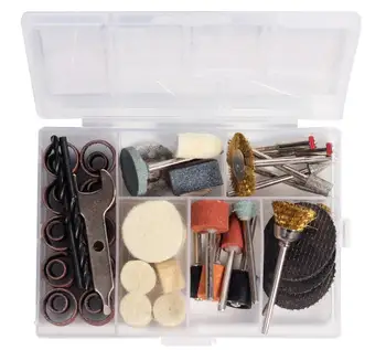 

92Pcs Wood Metal Engraving Electric Rotary Tool Accessory for Dremel Bit Set Grinding Polish Cutting Cut 1/8" for Dremel