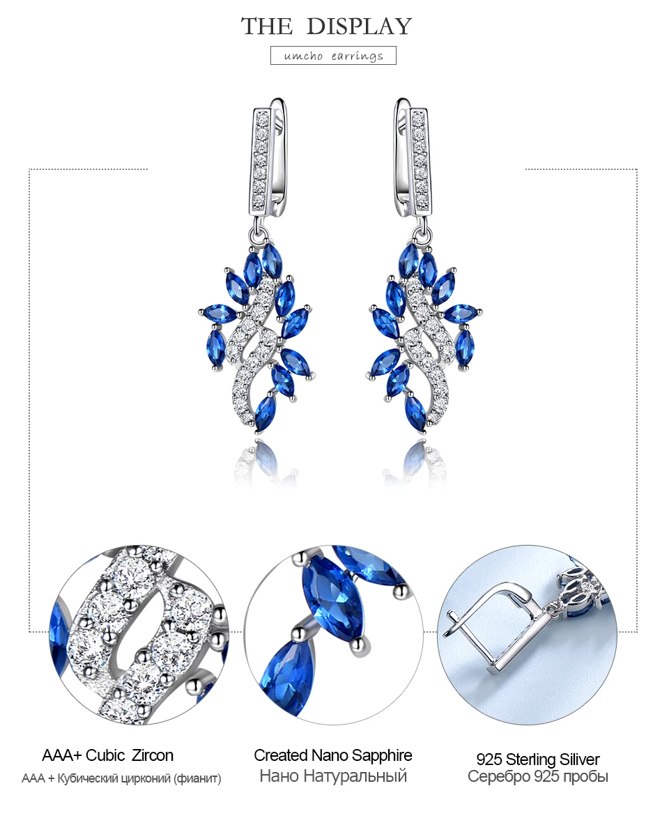 UMCHO-Sapphire--925-sterling-silver-earrings-for-women-EUJ088S-1pc_06