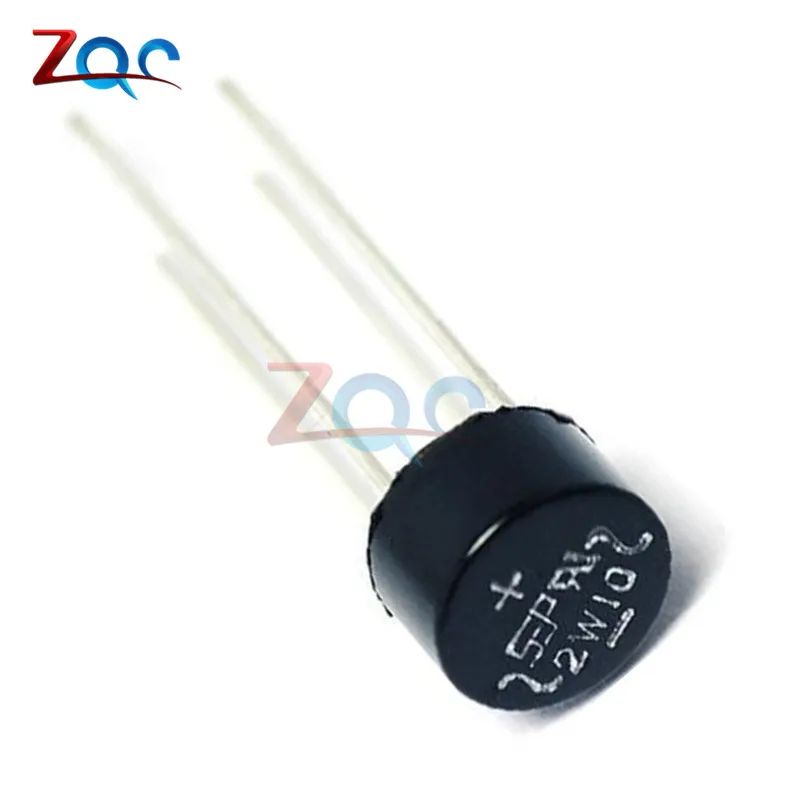 

10PCS/Lot New 2W10 2A 1000V Diode Bridge Rectifier replace 2W06 2W08
