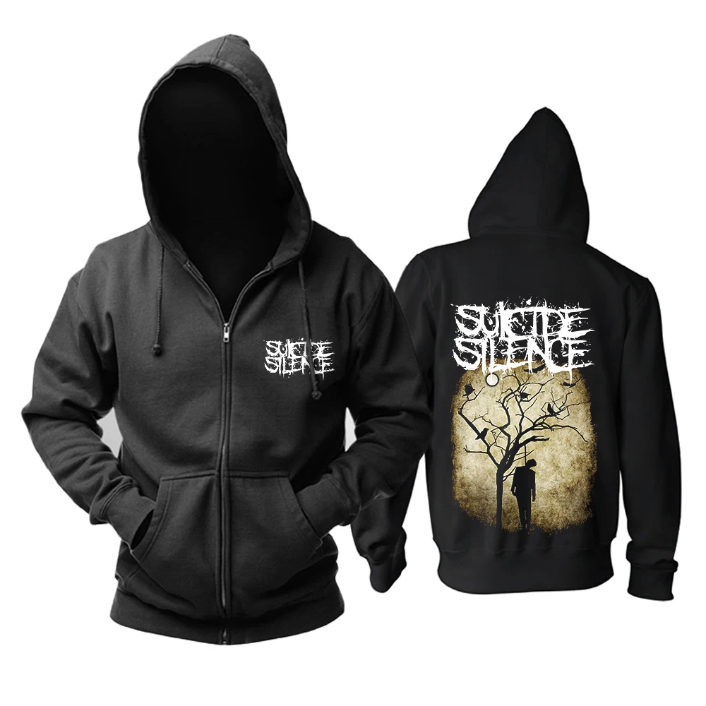

Bloodhoof Free shipping Suicide Silence MUSCLE MUSIC/METAL/DEATHCORE/ROCK-S M L XL XXL HOODIE Asian Size
