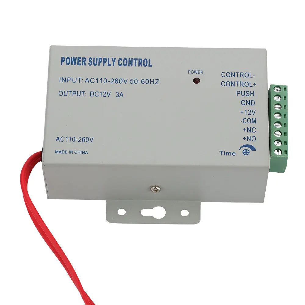 Источник питания mounone AC 110 240V IN DC 12V 3A для контроля доступа к двери напряжение по