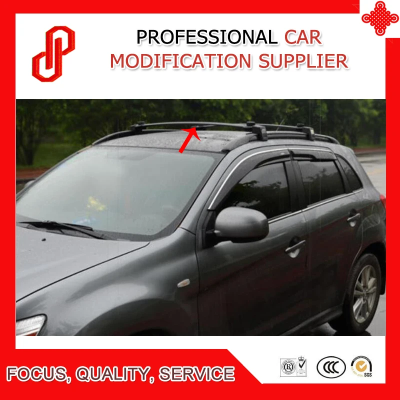 Aluminium Alloy Black color dedicated roof cross bar for ASX 2010 2011 2012 2013 2014 2015 2016 2017 2018 | Автомобили и