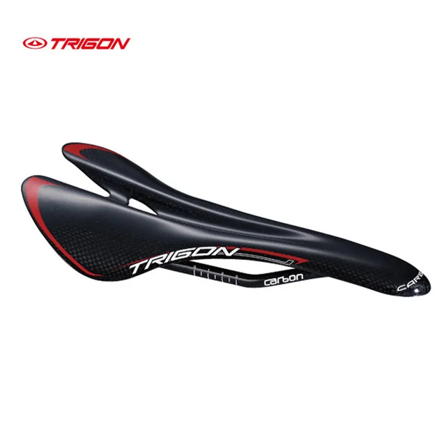 Best price at $138 Cheap Trigon VCS05 ultra light full carbon fiber carbon saddle racing road bike bicycle saddle bike seat