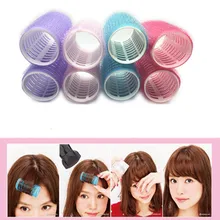 4 шт 3,2 см случайный цвет Liu Hai самозахватные бигуди для волос Профессиональный салон парикмахерские бигуди многоразмерный Профессиональный инструмент для парикмахерских