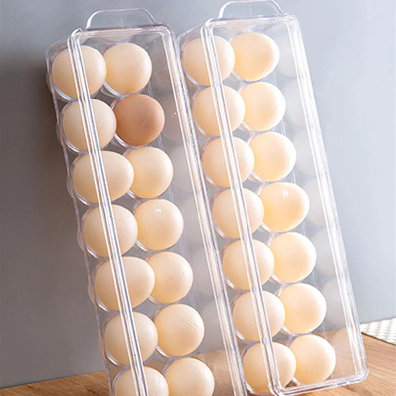 SPOORYYO Home Storage & Organisation Refrigerator Side Door Eggs