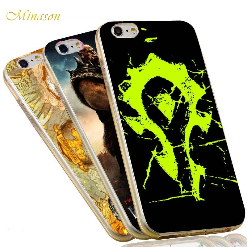Чехол Wows для iPhone 7 8 чехлы World Of Warcraft HORDE чехол X 6 6S Plus 5 5S XR XS Max SE мягкий силиконовый