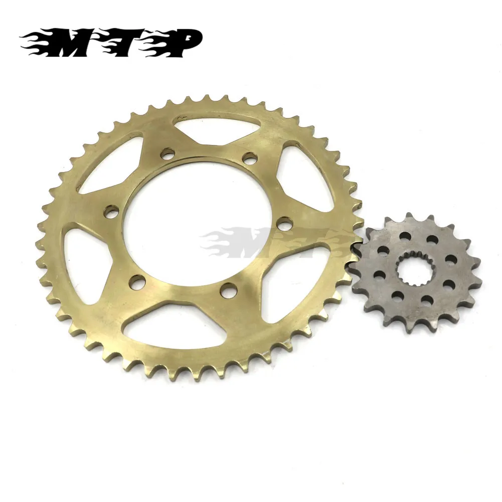 GSXR 1000 09 16 Motorcycle Front & Rear Chain Sprockets for SUZUKI
