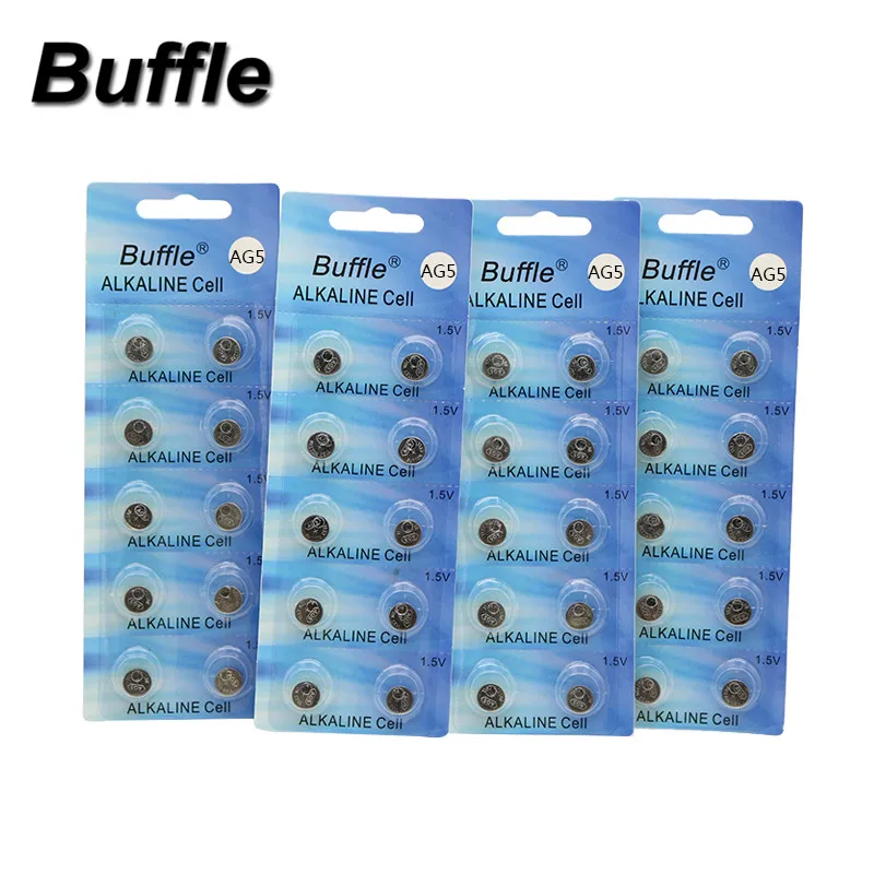 40 шт./4 упаковки щелочные батарейки 393 в|battery 1.5v|coin cell batterycoin battery |