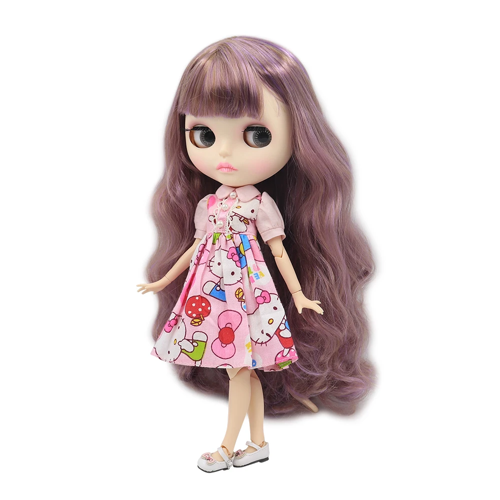 Blyth кукла ледяная 1/6 шарнир тело DIY обнаженные игрушки BJD модные куклы девушка подарок Специальное предложение на продажу с ручной набор A& B