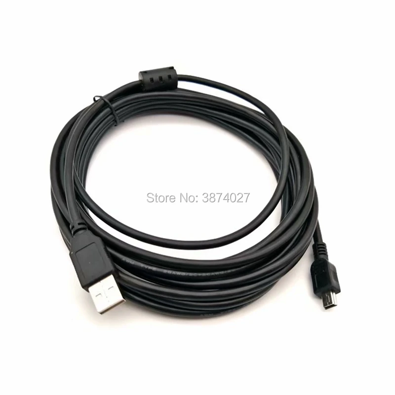 0,3 M-5 M USB кабель 2,0 A штекер для Mini B 5 Pin 5 P T порт MiniUSB для устройств MP3 MP4 камера мобильный телефон жесткий диск компьютер