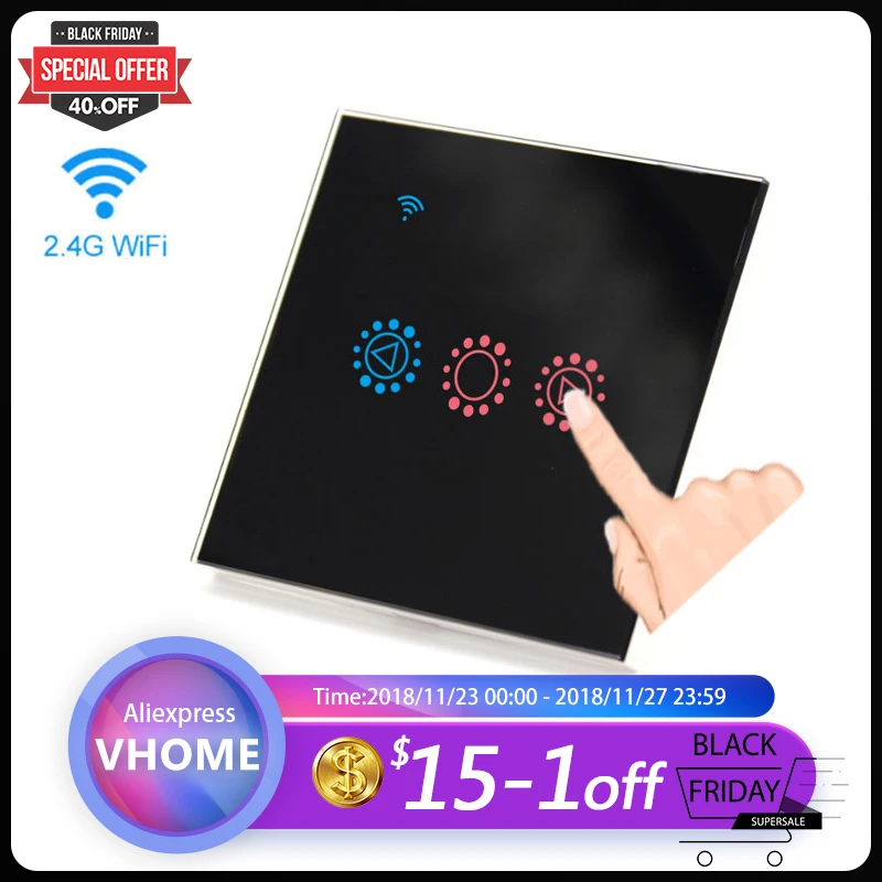 Ewelink App Touch Light Switch Eu Uk Wifi Dimmable Wall