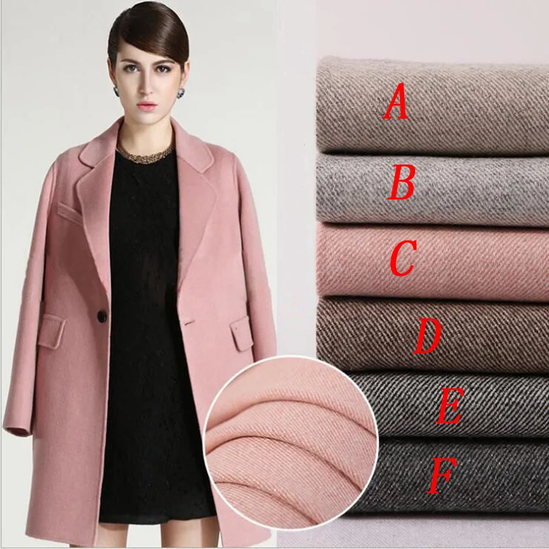 Limited Fashion Weaving Tweed Fabric Wool Fabric For Coat Dress Viscose