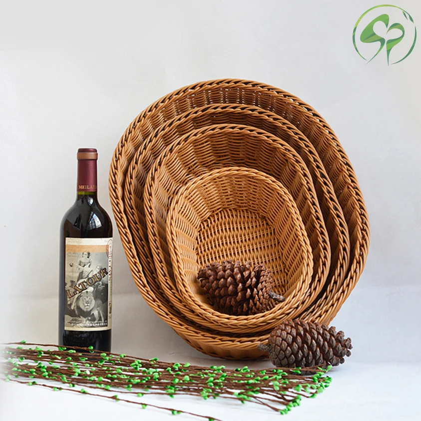 

Storage Baskets Rattan Handwork Bread Food Fruit Basket for Kitchen Dining Room Dough Bread Proofing Proving Baskets