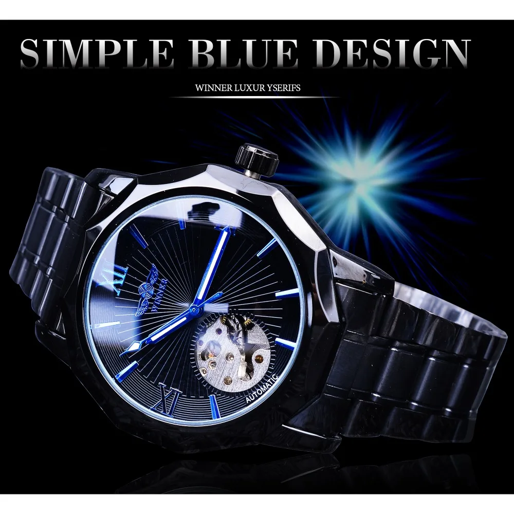 الفائز 2019 وعاء من الستانليس ستيل الأسود الأزياء الأزرق الأيدي رجل الميكانيكية ووتش الأعلى العلامة التجارية الفاخرة غير النظامية شكل الطلب م... الفائز 2019 وعاء من الستانليس ستيل الأسود الأزياء الأزرق الأيدي رجل الميكانيكية ووتش الأعلى العلامة التجارية الفاخرة غير النظامية شكل الطلب م...