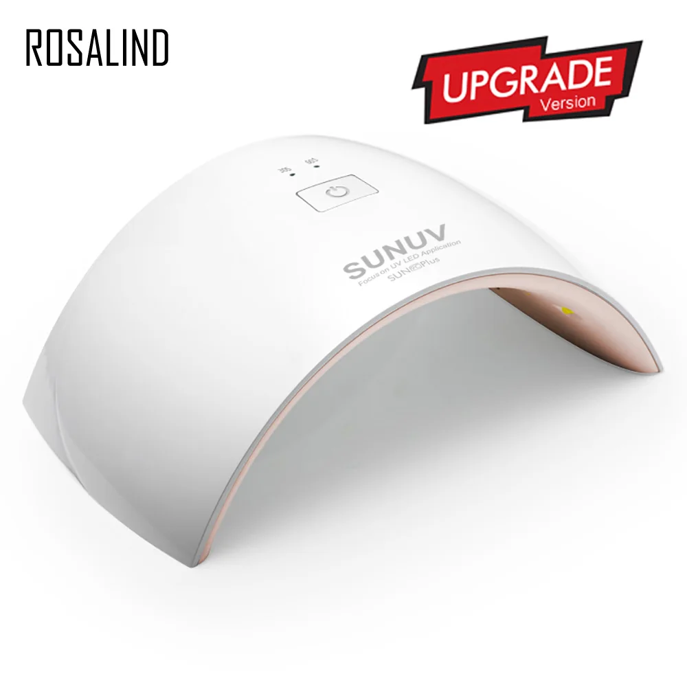 

ROSALIND UV Lamp Sun 9C Plus 36W Apparatus For Nails Dryer With 30s/60s Button UV LED Lamp Manicure Nail Art For All Gel Lacquer
