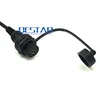 Conector de montura de Panel Micro USB 2,0, Cable impermeable IP67 de 1m, 3 pies, extensión de macho a hembra de 5 pines, resistente al agua ► Foto 3/6
