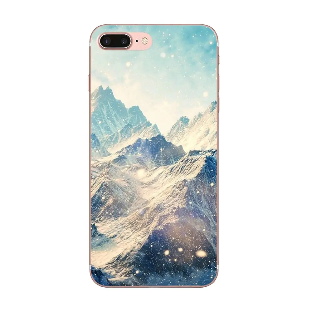 Чехол для мобильного телефона LG G4 G5 G6 K4 K7 K8 K10 2017 V10 V20 V30 Stylus Nexus 5 5X G2 G3 mini spirit Snowy Mountain