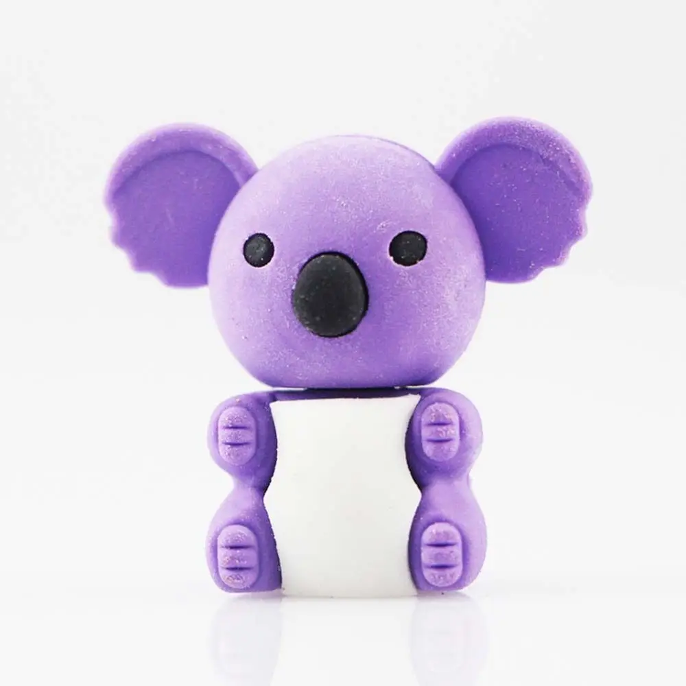 Творческий мультфильм милый животное коала резиновый ластик/канцелярские принадлежности для детей студентов/подарок игрушка ластик
