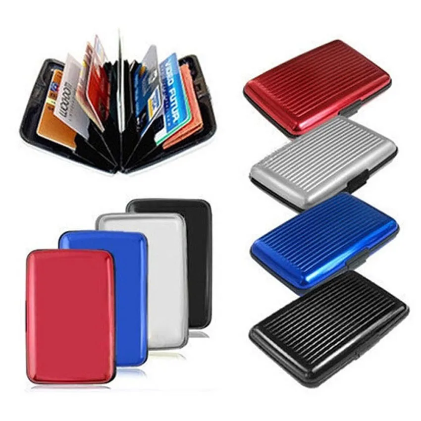 Wholesale Aluminum Business ID Credit Card Holder Waterproof Rfid