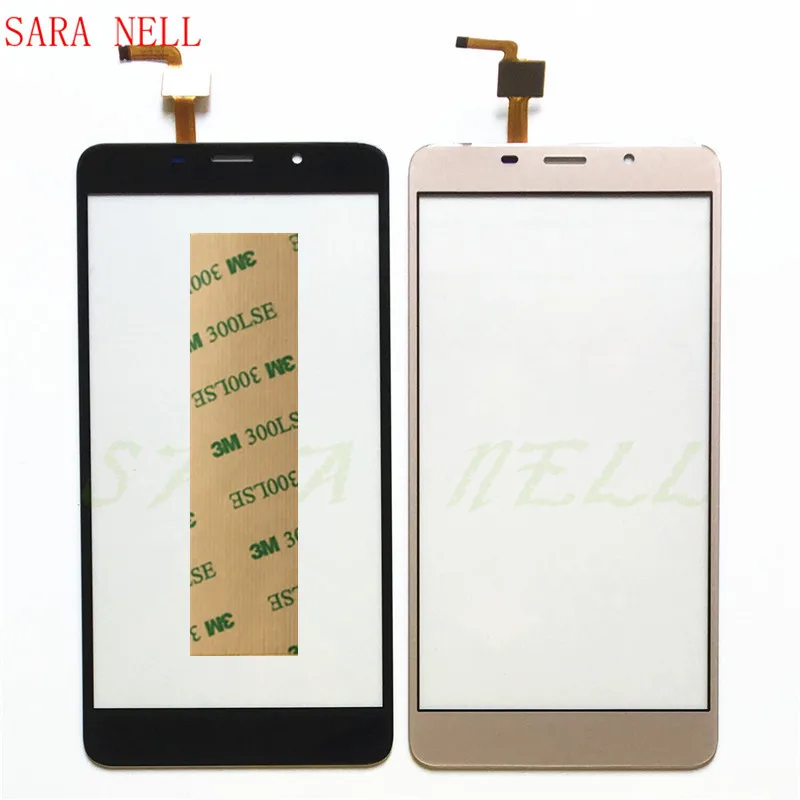 

SARA NELL Mobile Phone Touch Panel Sensor Touchscreen For Leagoo M8 Touch Screen Screen Digitizer Front Glass Lens+Tape