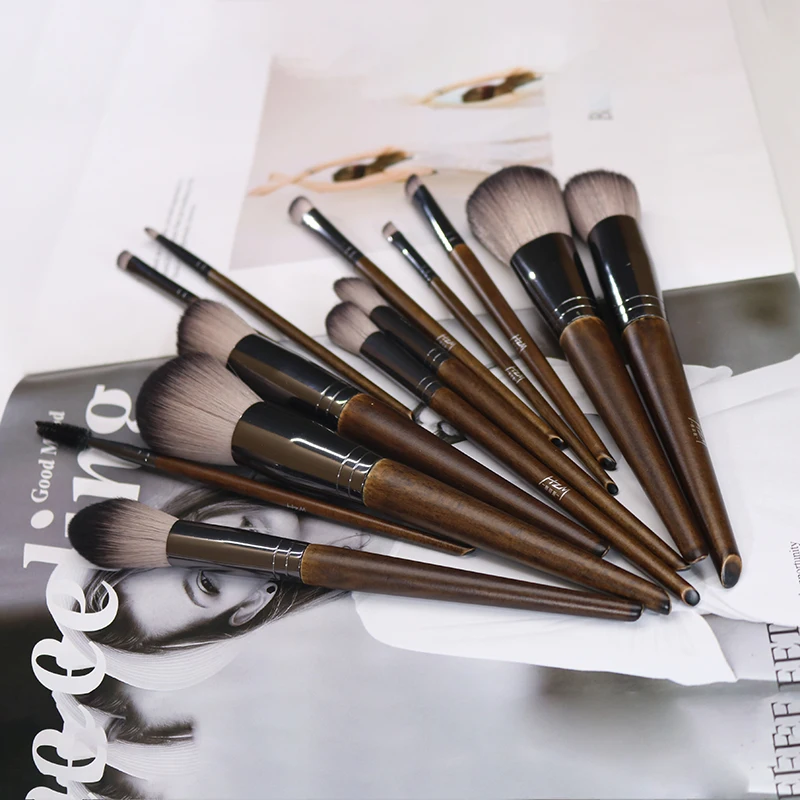 

14pcs New Style Makeup Brushes Set Foundation Blush Powder Shadow Cosmetics pincel maquiagem Tools DX01