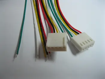 

20 pcs 2510 2.54mm Pitch 5 Pin Female Connector with 26AWG 300mm Leads Cable