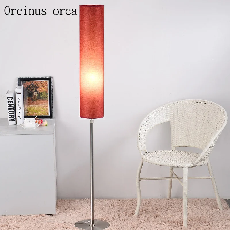 

Simple living room bedroom lamp LED folding floor lamp in modern American creative study vertical bedside lamp Postage free