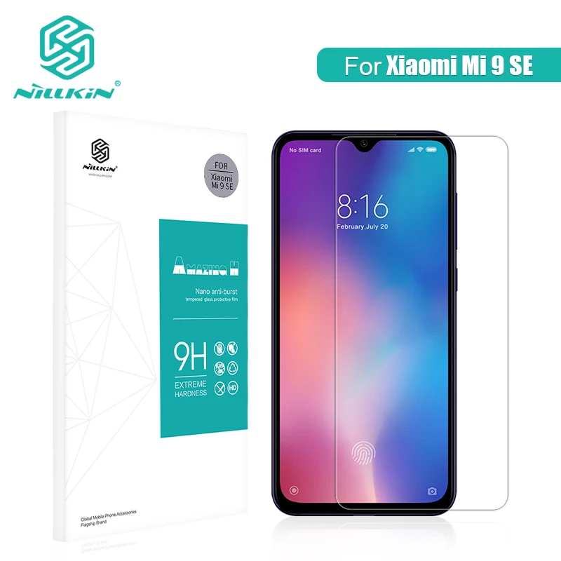 For Xiaomi Mi 9 SE Glass Screen Protector 5.97'' NILLKIN Amazing H/H+PRO Tempered Glass Protector For Xiaomi Mi 8 SE Glass 5.88