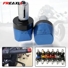 7/" 22 мм CNC Универсальный мотоцикл ручной конец грузики руля бар колпачки руля Чехол для Yamaha FZ1 FZ6 FZ6R FZ8 YZF-R125/125R R3 r1