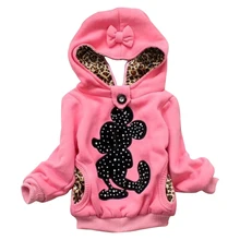 2017 NewRetail! bébé fille hoodies, vestes Filles, le manteau d’hiver pour enfants, Enfants de clothing, enfants manteau chaud en hiver