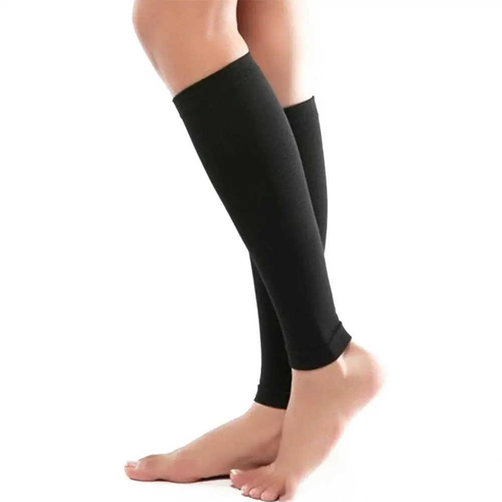 New 480D Sports Fitness Sleeve Socks Skinny Leg Socks Thin Calf Covers