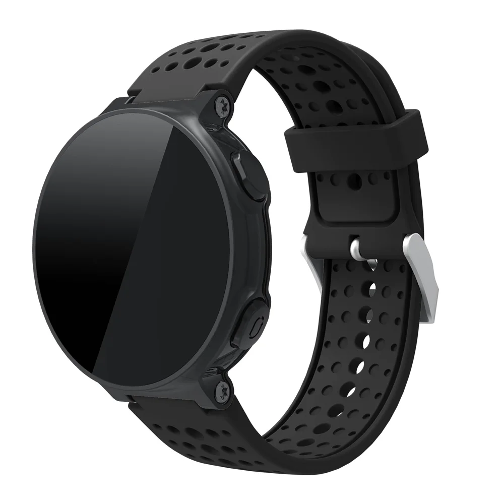 Silicone Watch Band Strap Soft Bracelet For Garmin Forerunner 220 230 235 620 63 sport outdoor accessory