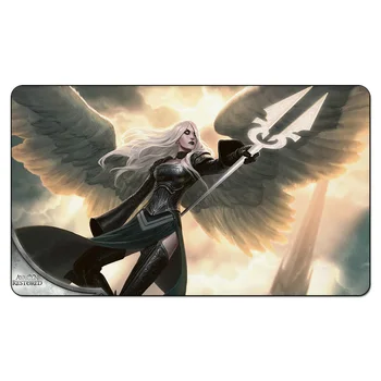 

( Avacyn Angel of Hope 2 Playmat) Magical Board Games Playmats,The Rubber Table Pad, Gathering Design Playmat with Free Gift Bag