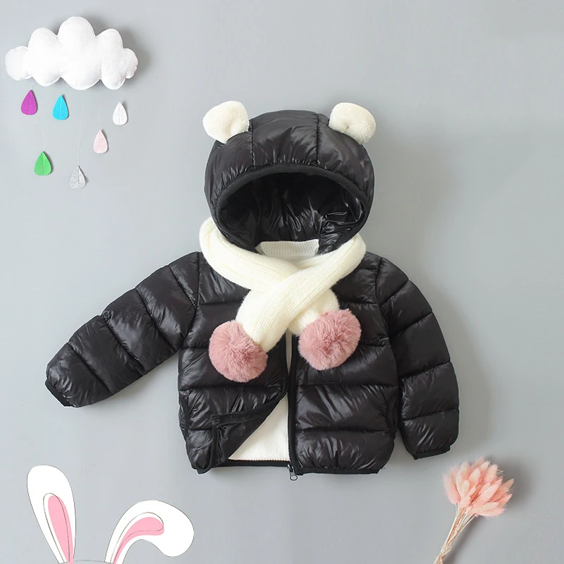 

Infant Girls Coat 2019 Autumn Winter Jacket For Baby Boys Girls Cotton Parkas Coat Kids Warm Outerwear For Newborn Clothes