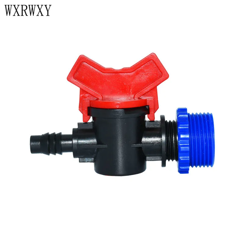 

wxrwxy Garden irrigation valve 3/4 male 1/2 to 8/11 hose connectors Waterstop valve Garden tap cranes the faucet adapter 2pcs