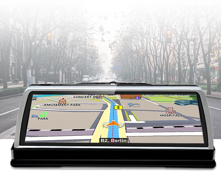 360 ° панорамный Автомобильный видеорегистратор 10 ''4G сенсорный ips Специальное зеркало заднего вида gps Bluetooth навигация WiFi 4CH камеры рекордер