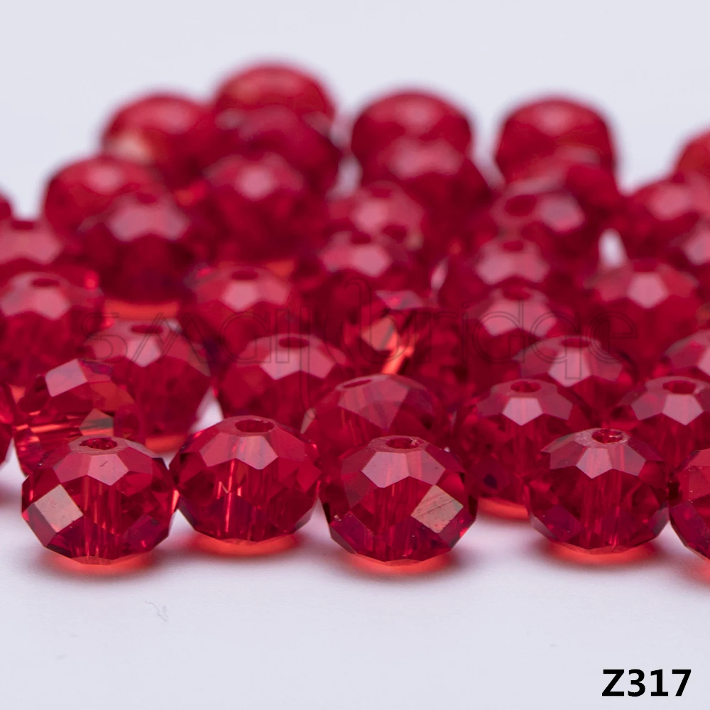 Mix item Red Czech Glass Beads Facted for Jewelry Making Necklace Materials DIY Loose Crystal Beads Wholesale Z117