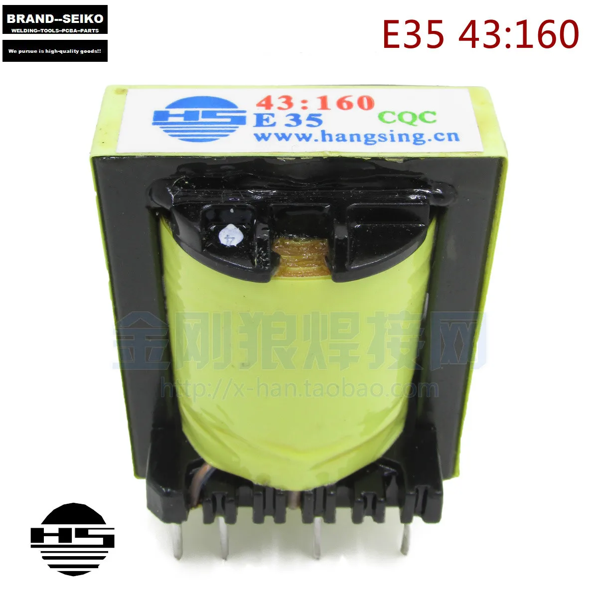 

2pcs/lot Inverter Plasma Welding Machine 43:160 E35 Transformer High Frequency Board