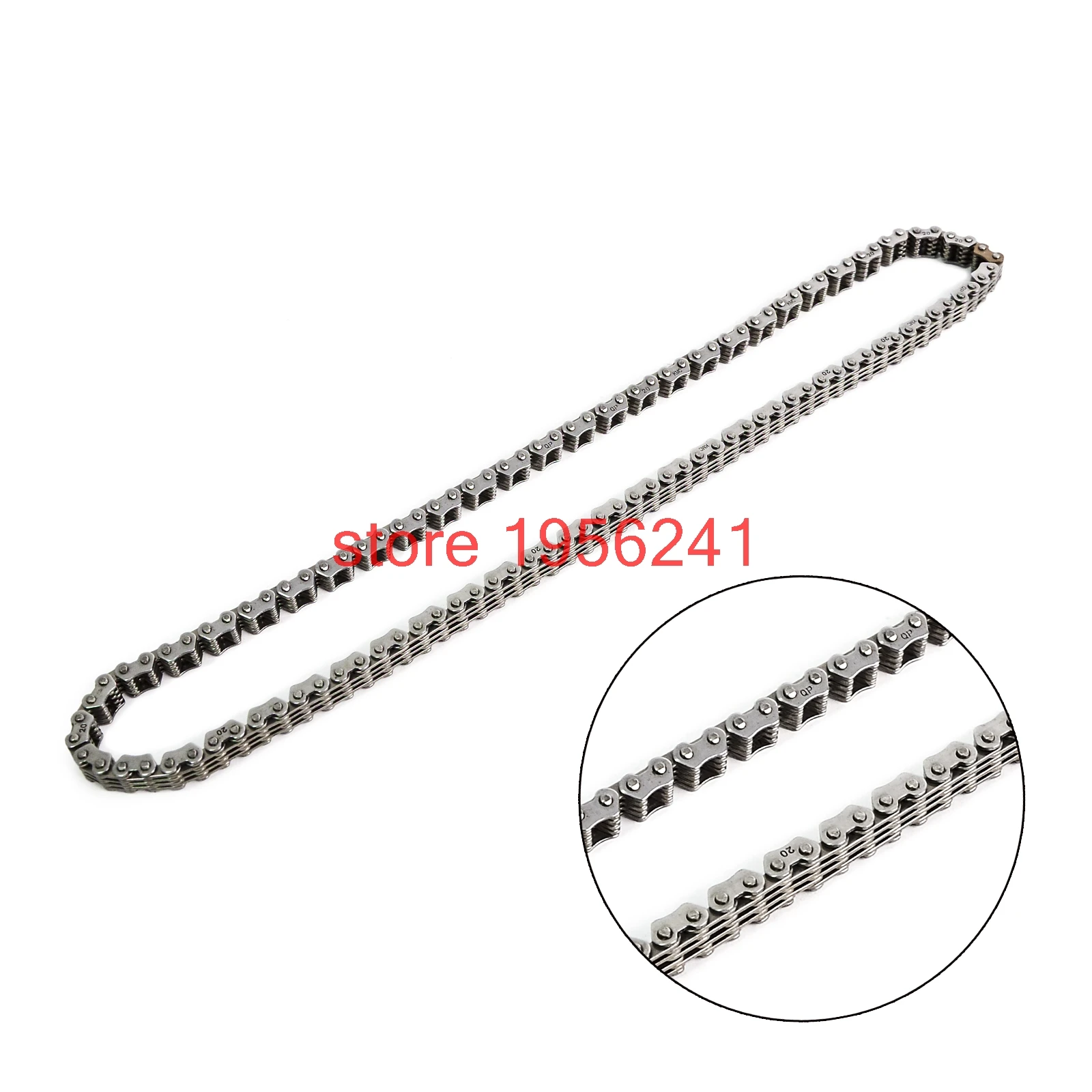3*4*128 Links Motorcycle Camshaft Cam Timing Chain For Arctic Cat DVX400 Suzuki LTZ400Z DRZ400 E/S/SM Kawasaki KLX400R KLX400SR