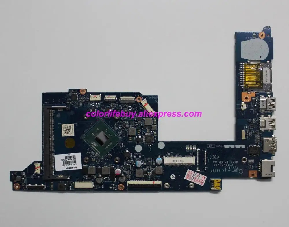 CPU Laptop Motherboard Mainboard para HP Pavilion 11 11-N Series NoteBook PC