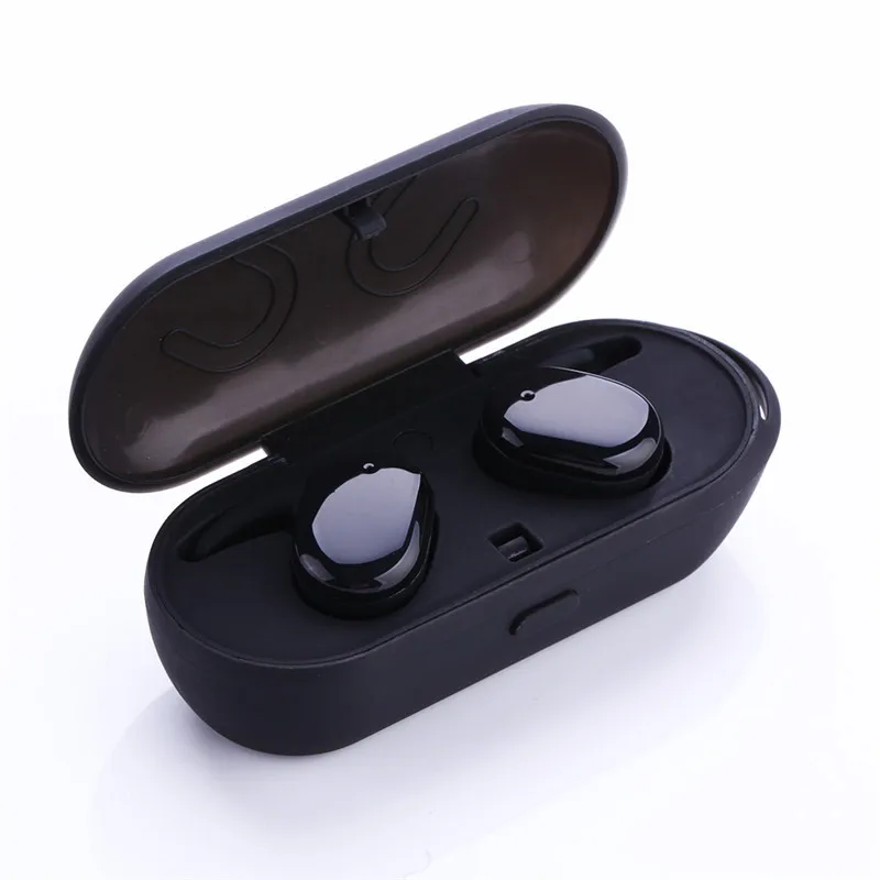 Koop Handsfree Stijl Draadloze Bluetooth Headset Voor iPhone 8 7 Touch Control Waterdichte Bluetooth Stereo Hoofdtelefoon Met Opladen Doos