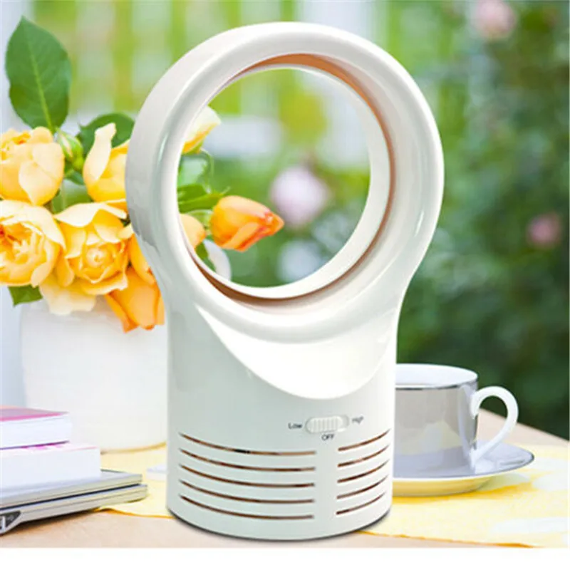 

2019 Brand New Style Portable No Leaf Fan Mini Bladeless Refrigeration Desktop Air Conditioner Home
