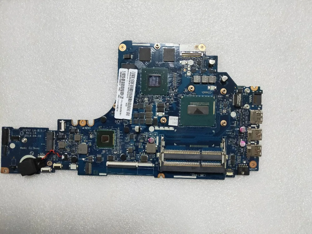Материнская плата для ZIVY2 LA-B111P материнская Y50-70 с I7-4720HQ/4710HQ GTX960M 100% полностью